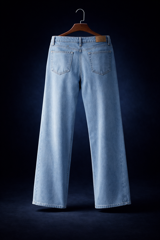 VALUER Relaxed Baggy Denim Jeans